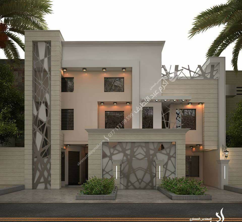 طراحی نمای ویلایی23